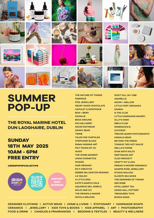 Save the Date ☀️ Celebrate Summer at the Irish PopUp Collective