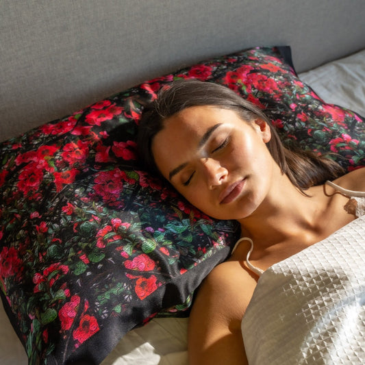 Quince Silk Pillow Case & Eye Mask