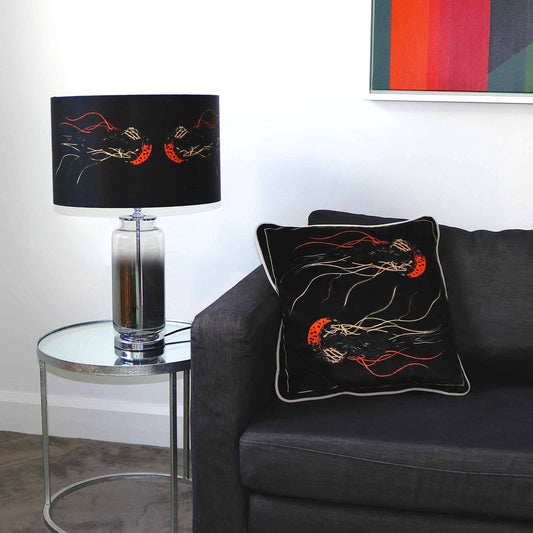 Jellyfish Velvet Cushion