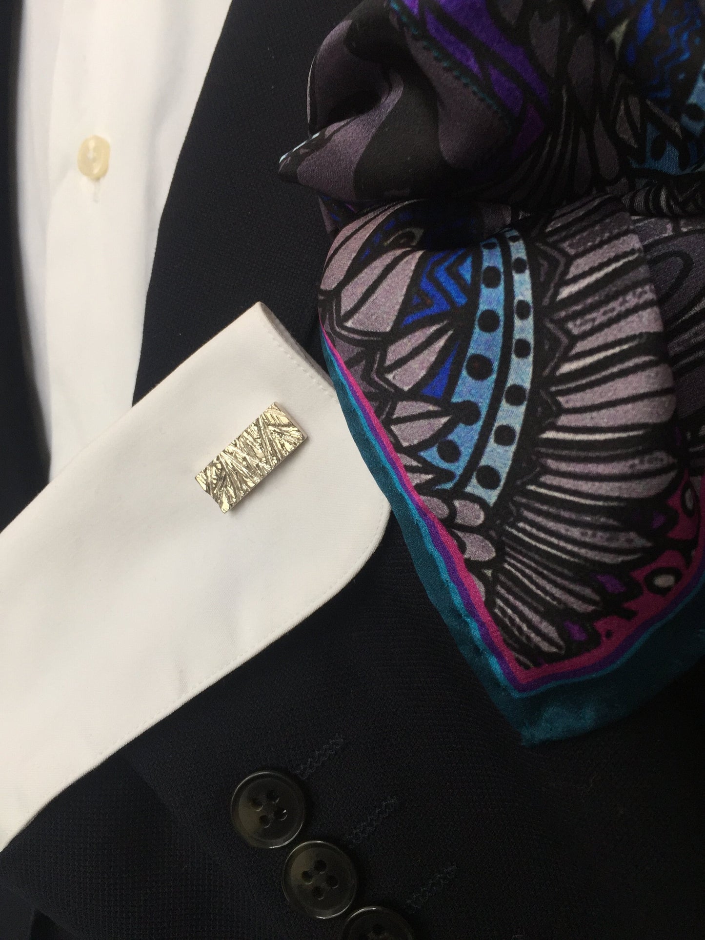 Eagles Pink Silk Pocket Square