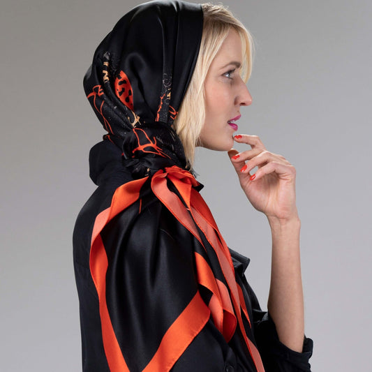 Jellyfish Silk Scarf