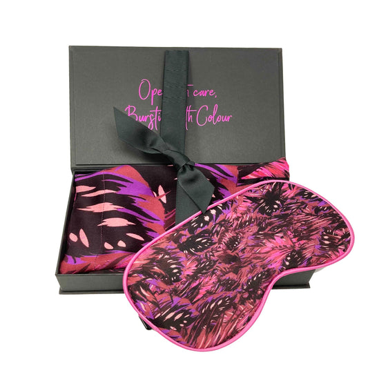 Boa Silk Pillow Case & Eye Mask