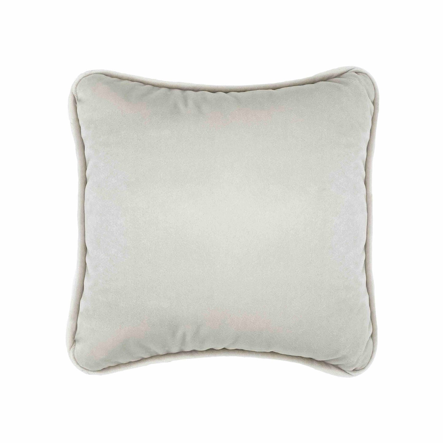 Harlequin Orange Velvet Cushion